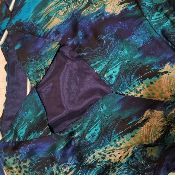 Bisou Bisou by Michelle Bohbot Women's Knee Length Dress Size 4 w/Cut-Out Back - Picture 7 of 10